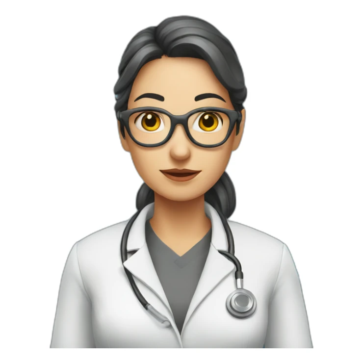 Female scientist says stop medics sticker