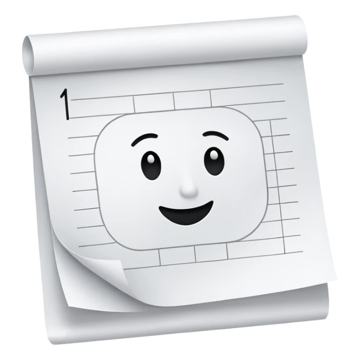 E=mc² on a sheet of paper sticker