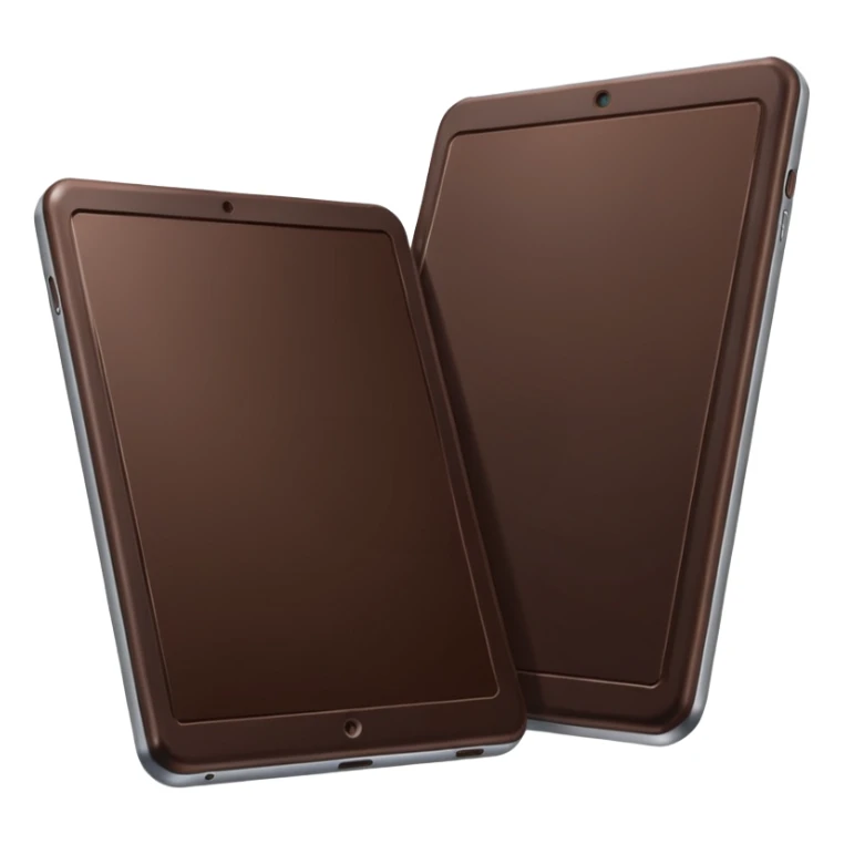 a tablet of dark chocolate with half aluminium sticker
