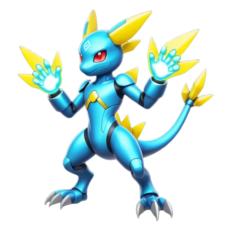 cyber Pokémon-Fakémon full body sticker