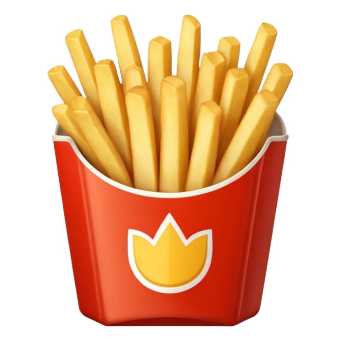 Porzione di patatine media  sticker