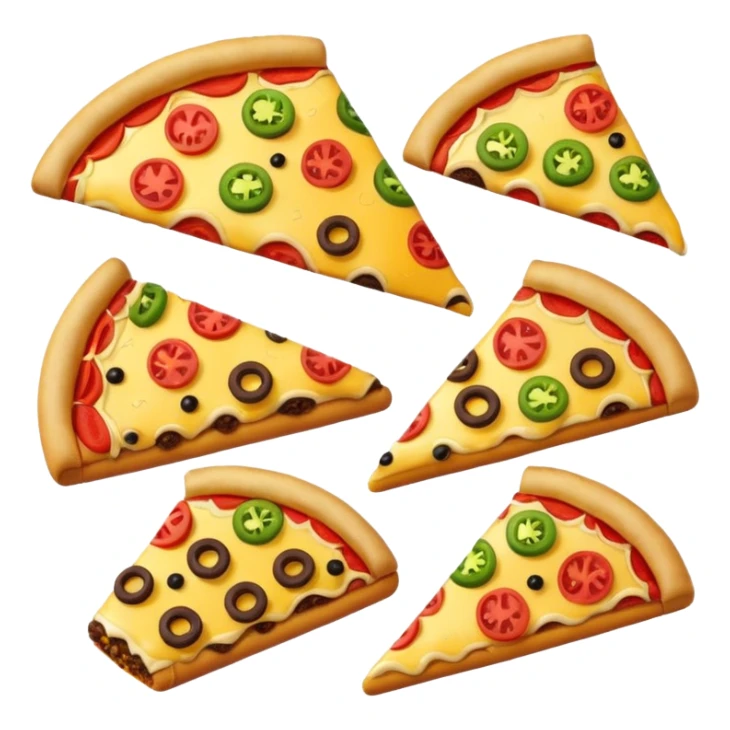 Emoji food sticker