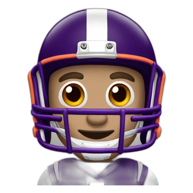 Denver donkey football player sticker