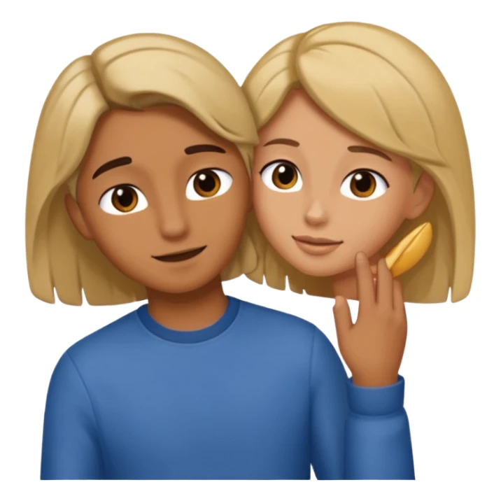 Tuck hair behind ear when flirting with someone  sticker