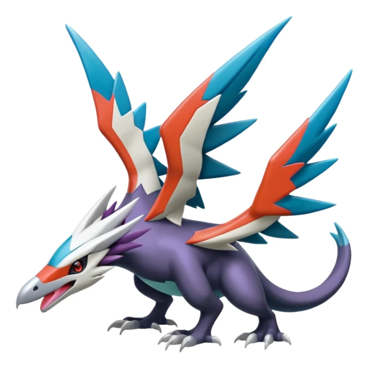 Silvally-Nargacuga-Noivern-Latios-fusion sticker