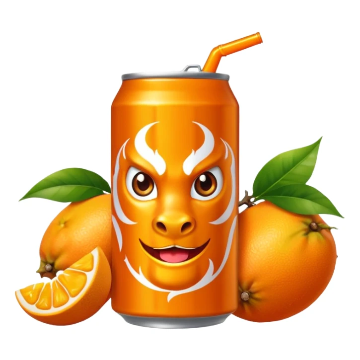 Création d’une canette de fanta saveur mangue fruit du dragon sticker