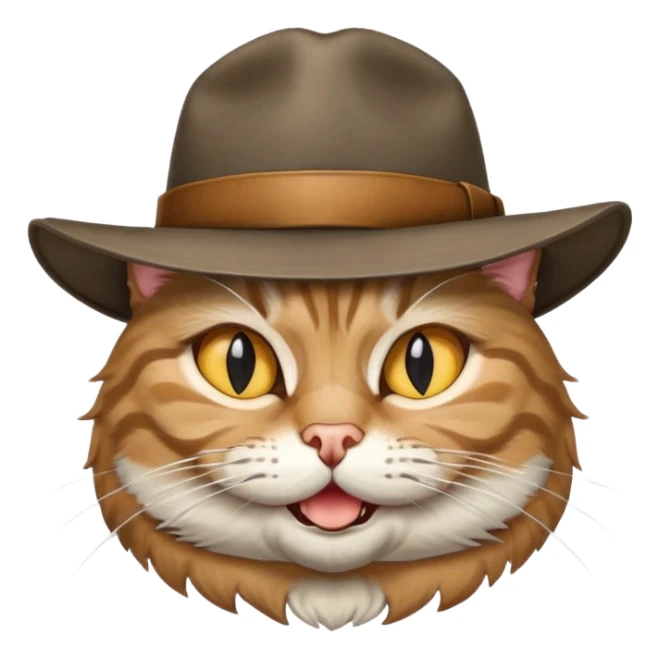 dirty harry Clint Eastwood looking cat sticker