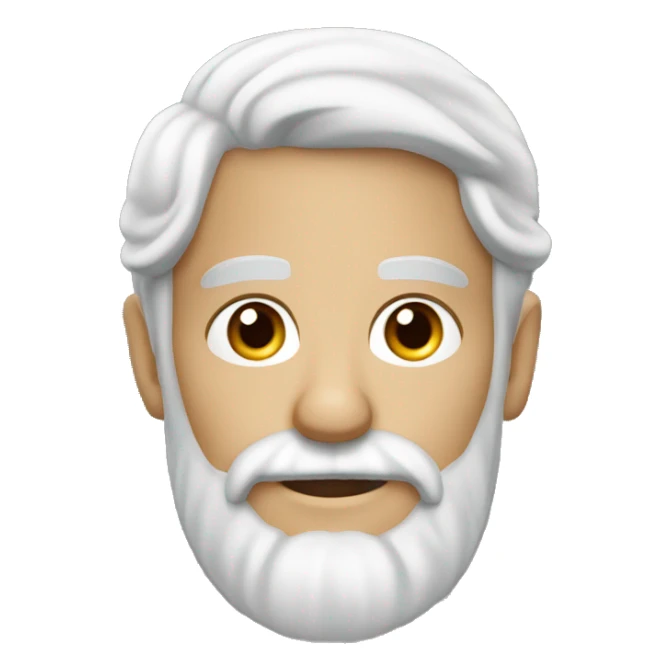 "pilgrim of Santiago, white hair and beard" sticker