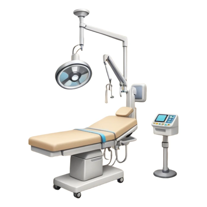 cute aesthetic surgery room beige sticker