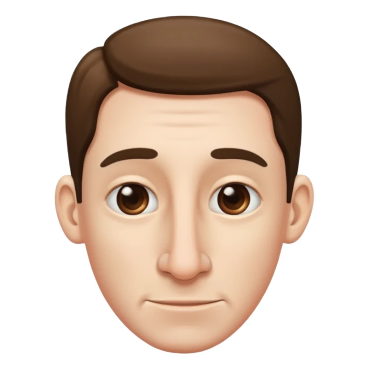 Person with a big nose  sticker