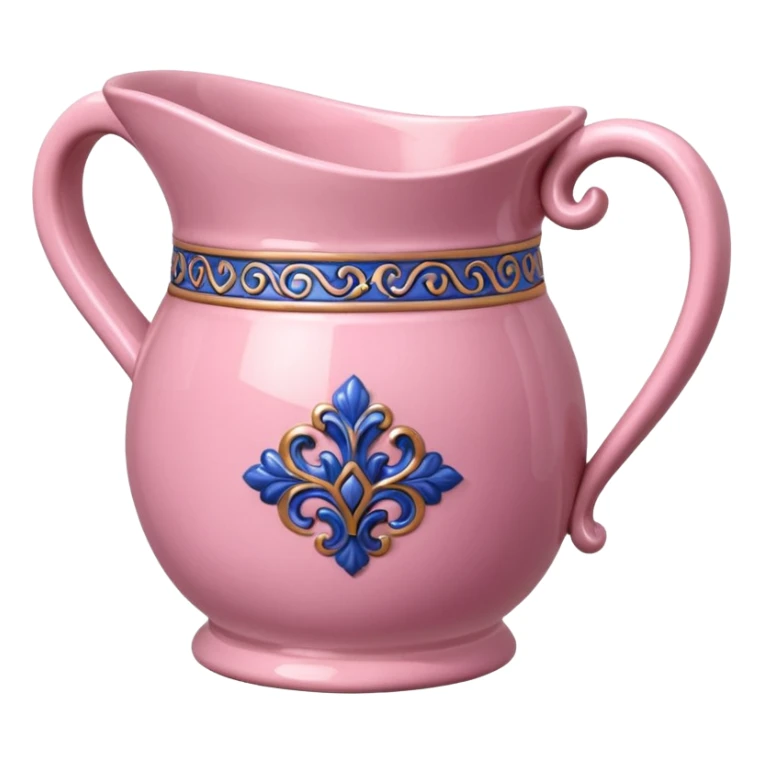 pink jewish Ritual washing cup sticker