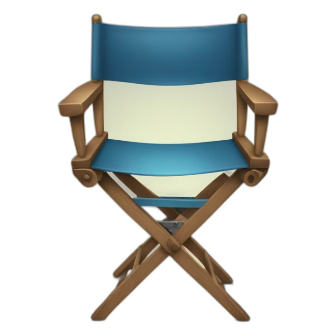 Movie director chair sticker