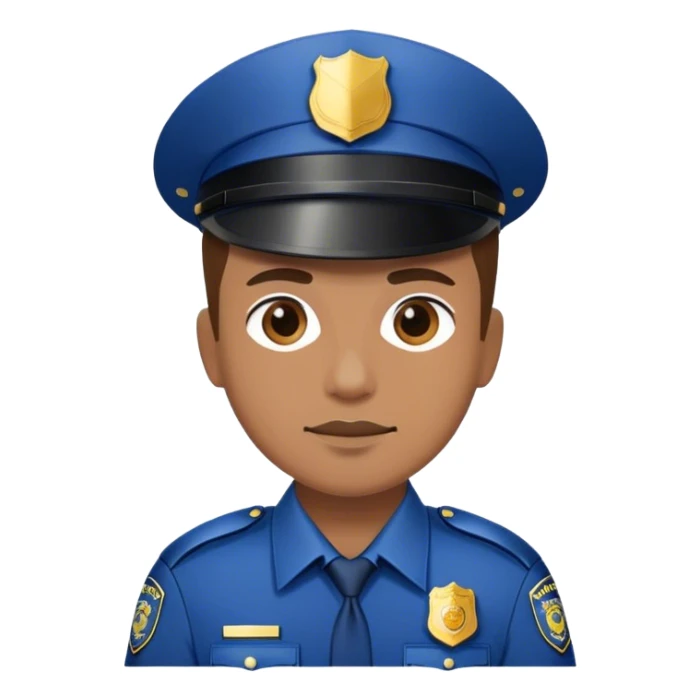 Police officer  sticker
