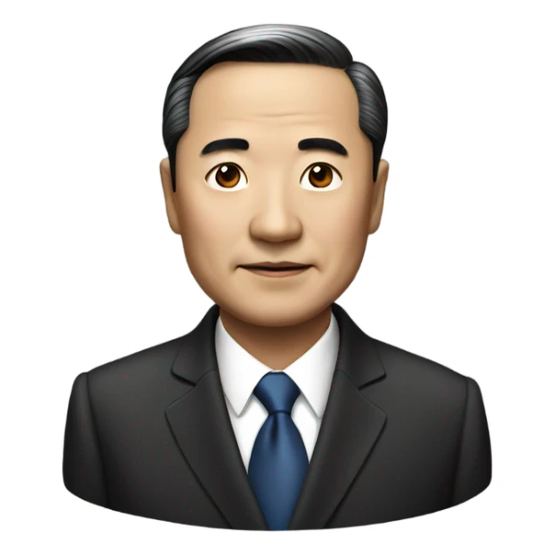 president of china sticker