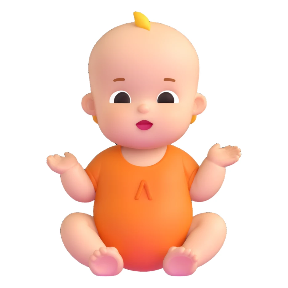 cute baby sticker