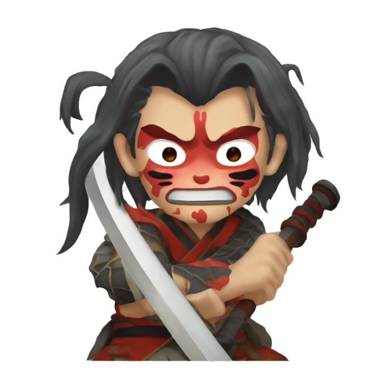 Kyōjurō Rengoku demon slayer sticker