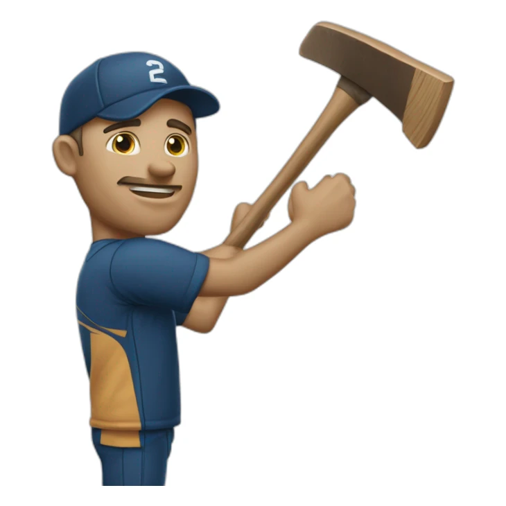 Lewis hatchet ex Susse coach he’s balled sticker