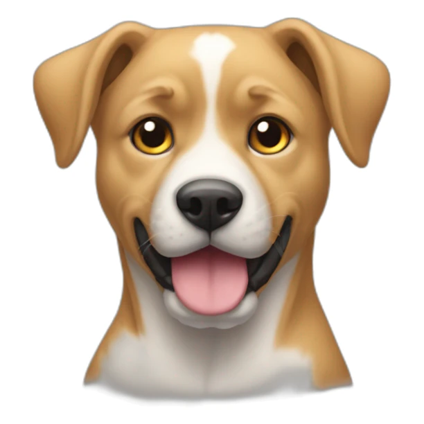 un chien qui protege un chat sticker