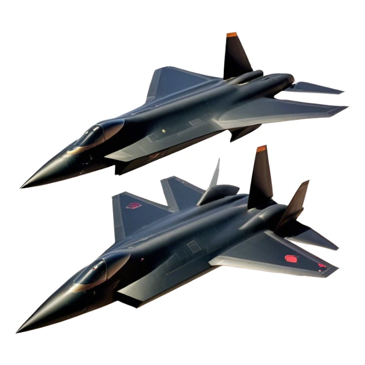 SR-71 Blackbird - Lockheed Martin (Stealth Grey) A sleek, high-speed reconnaissance aircraft with an elongated, needle-like fuselage and a smooth, aerodynamic design. The body is finished in a deep, matte jet-black with subtle panel lines and heat-resistant detailing. Its twin engines are seamlessly integrated into the structure, with sharp, swept-back wings that emphasize speed and stealth. The cockpit canopy is tinted, adding to its mysterious, high-tech aesthetic, while the overall silhouette exudes an aura of unmatched velocity and secrecy. sticker