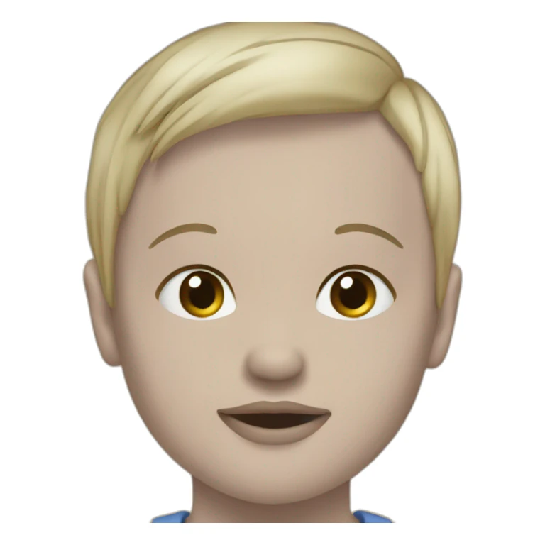 bébé sur adulte sticker