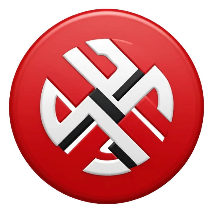 nazi swastika sticker