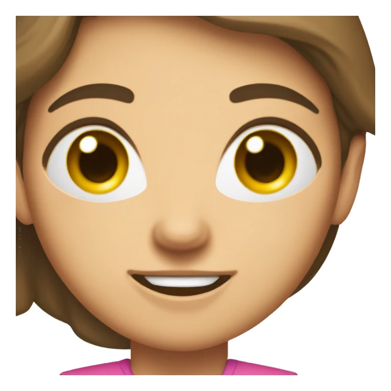 Fit Caucasian Woman stomach muscles, brunette sticker