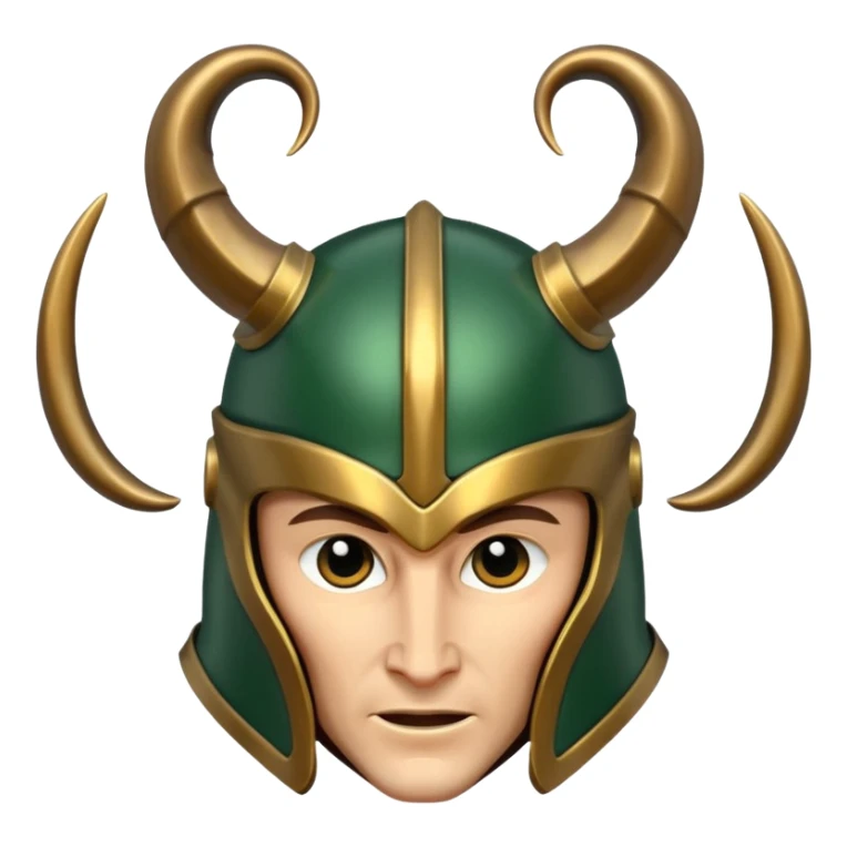 only horn of helmet of loki  sticker