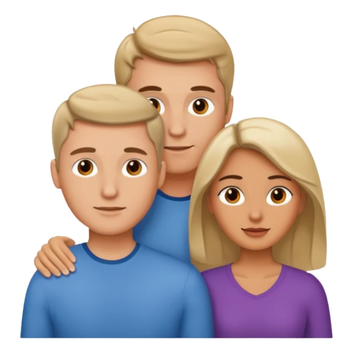 Pareja romántica el hombre blanco y la mujer morena sticker