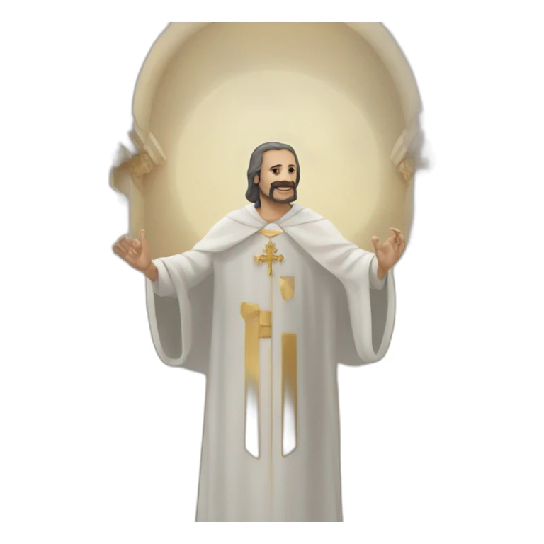 Dos manos la creación de Adán capilla sixtina sticker