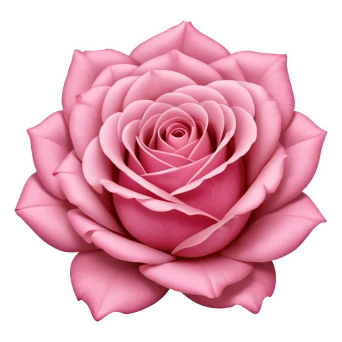 Polaroid photo of a pink rose  sticker