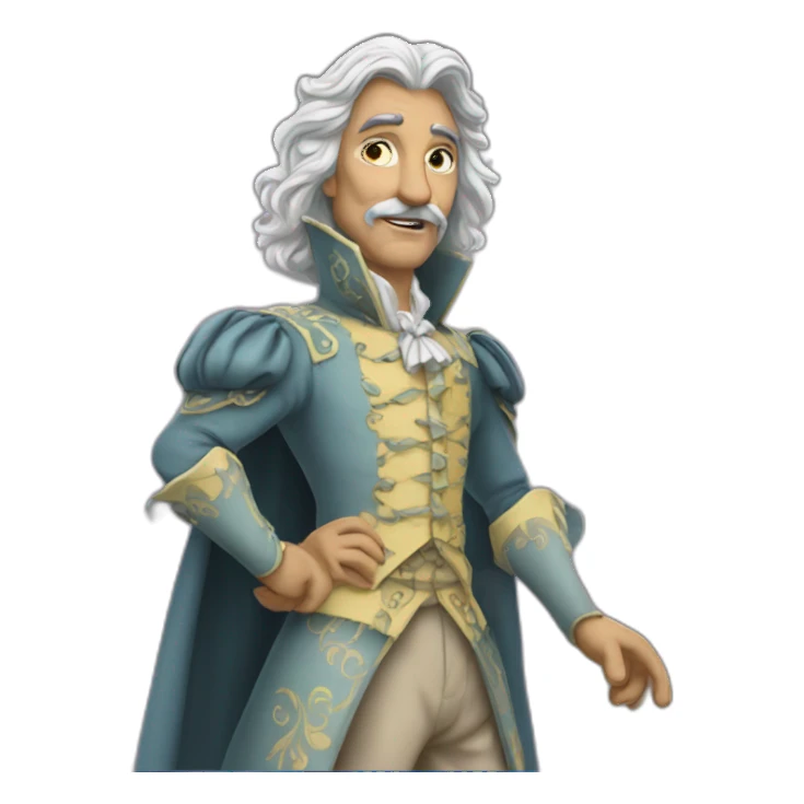 la bête dans la belle et la bête sticker