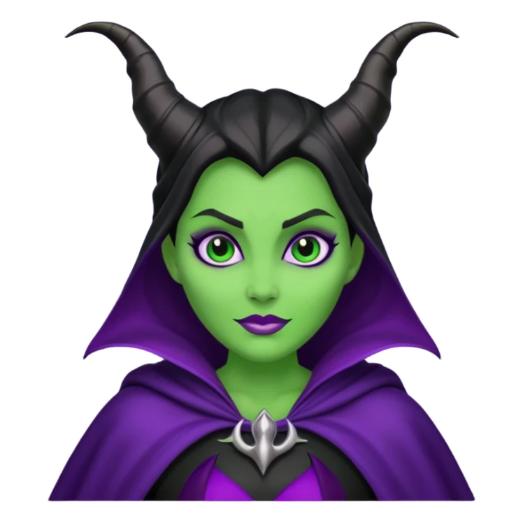 maleficent As a Emoji that don’t already exists. sticker