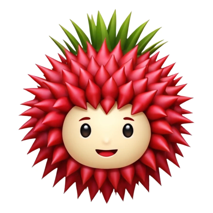 Rambutan sticker