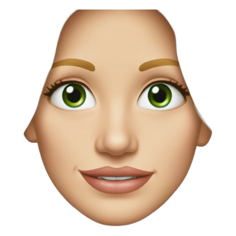 julia roberts rubia y ojos verdes con camisa celeste  sticker