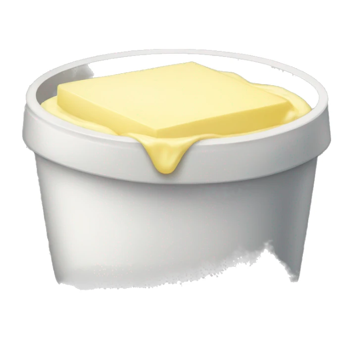 tub of margarine sticker