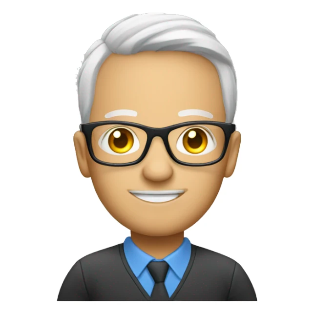 white soccer coach with eyeglasses holding a chart sticker