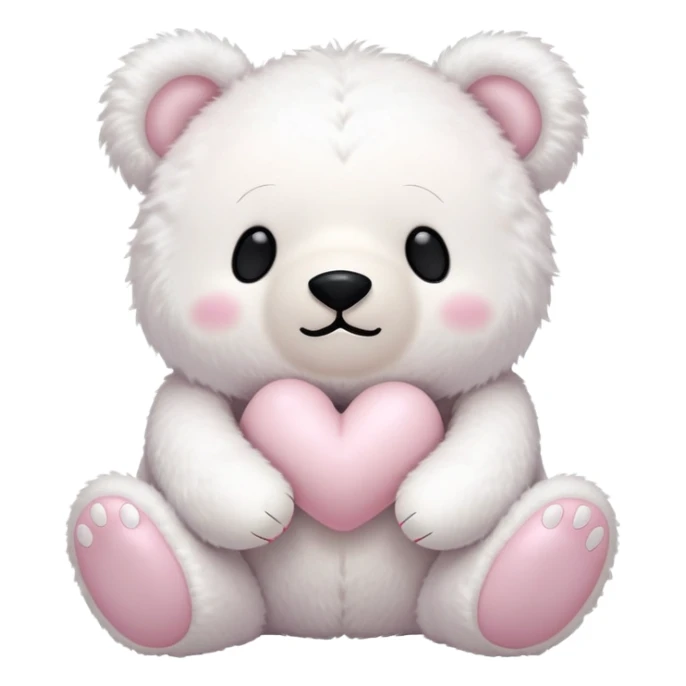 a-fluffy-toy-teddy-with-a-light-pink-colored-shell-and-ears-and-a-big-white-face-and-round-white-bear-feet,-with-a-cute-black-closed-eyes-and-mouth sticker