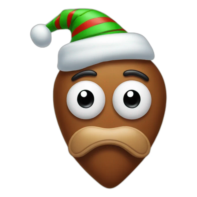 mister hanky the christmas poo sticker