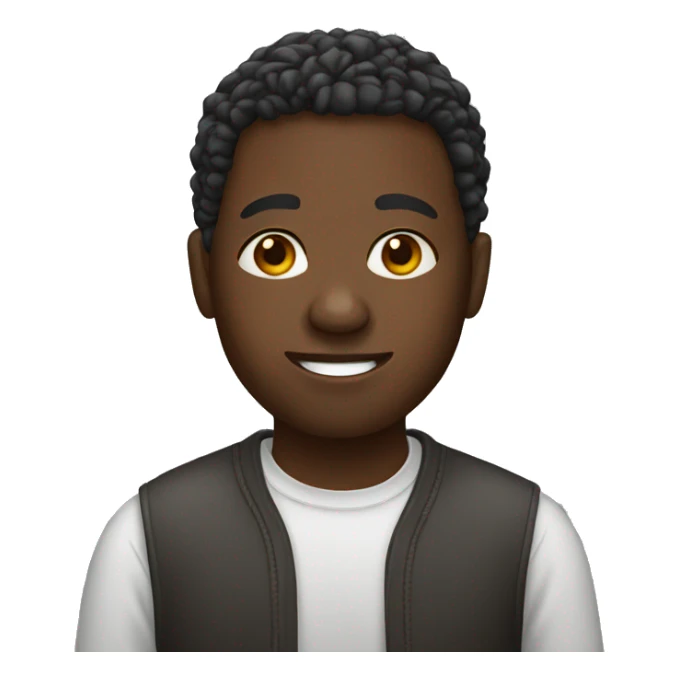 African person sticker