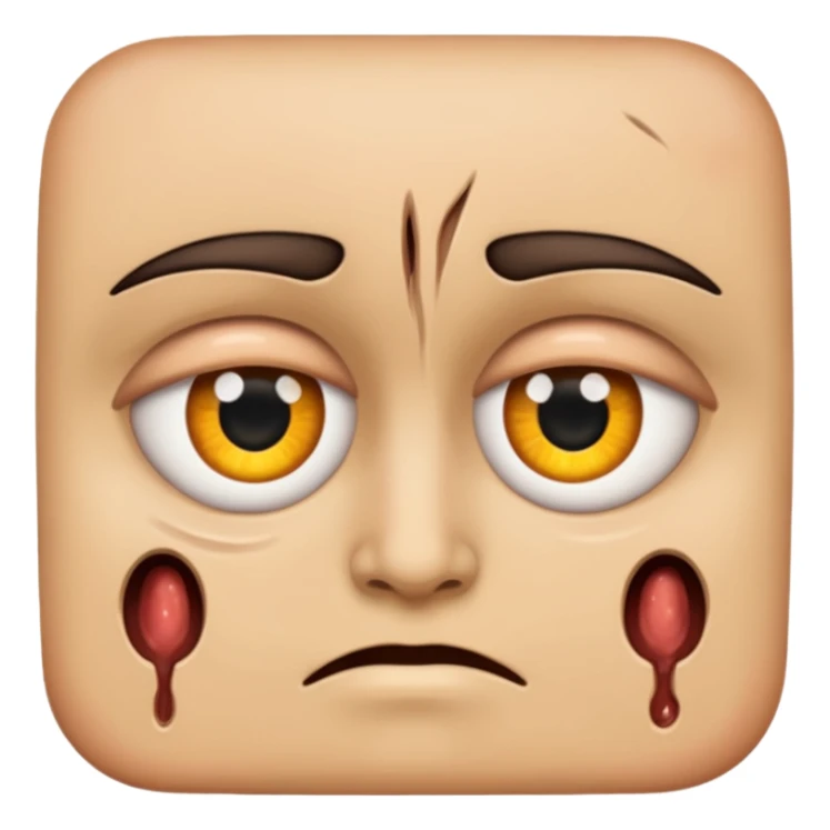 Cette emogie coupes en deux 🫡 lotre cote et enleves  sticker