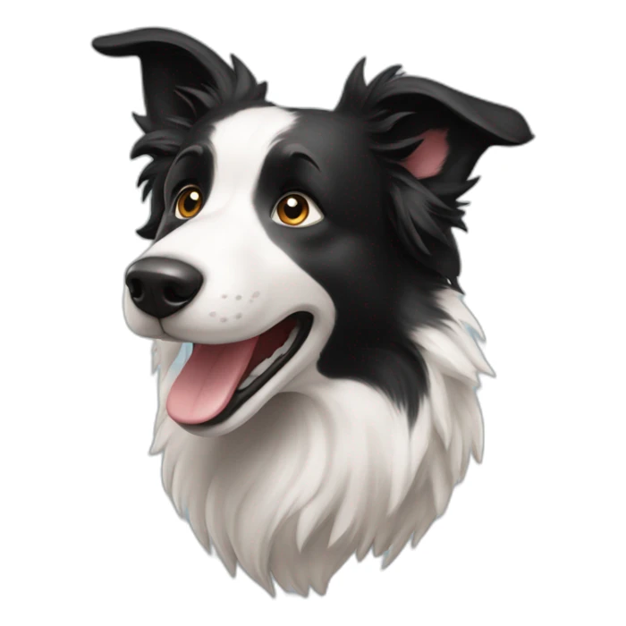 happy-bordercollie-asking-to-play-tilted sticker