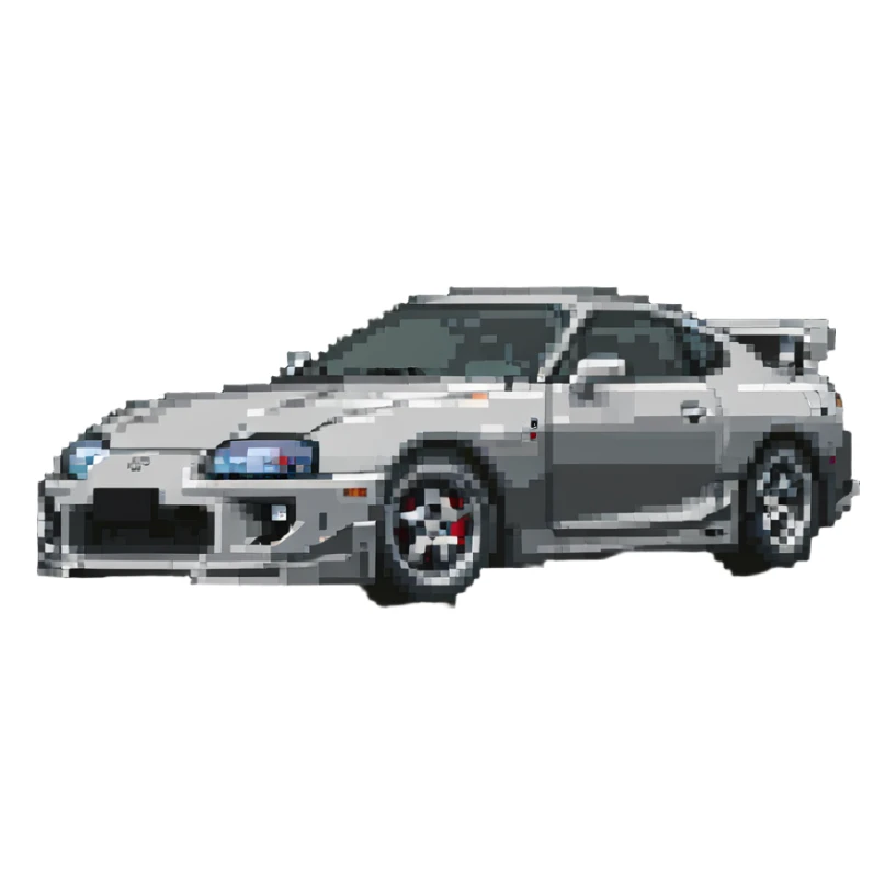Toyota Supra 1980s sticker