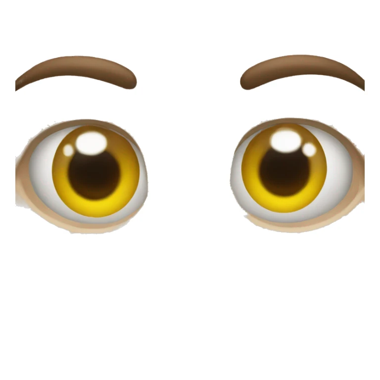 Human two Eyes  sticker