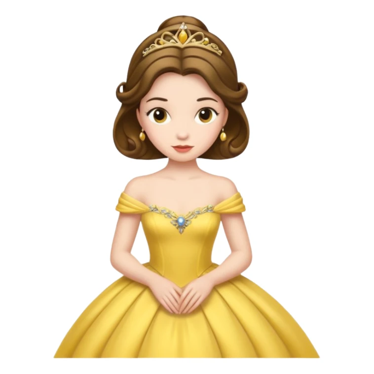 Belle from Beauty and the Beast sticker