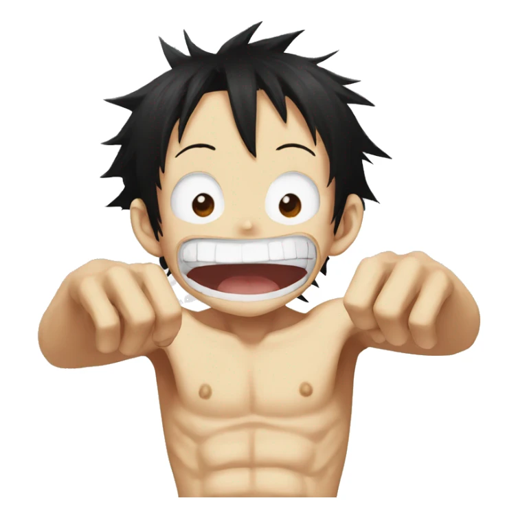 Monkey.d.luffy  sticker