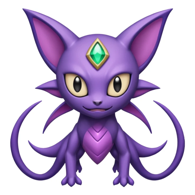 Genesect-Lunala-Sableye-Mew-fusion sticker