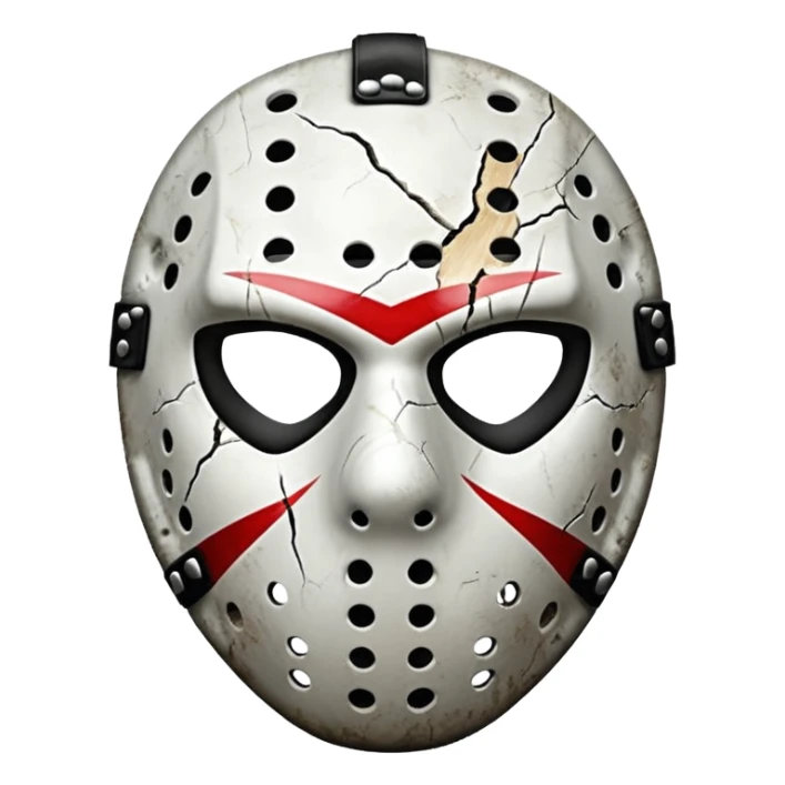 Jason hockey mask sticker