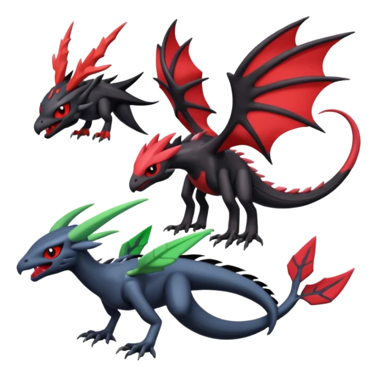 Yveltal-Darkrai-Genesect-Flygon-Lunala-Vikavolt-fusion sticker