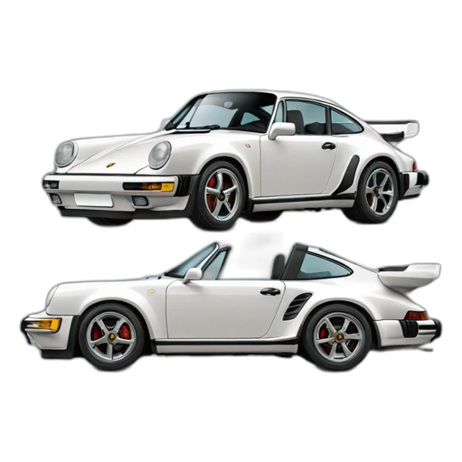 Porsche 911 turbo sticker