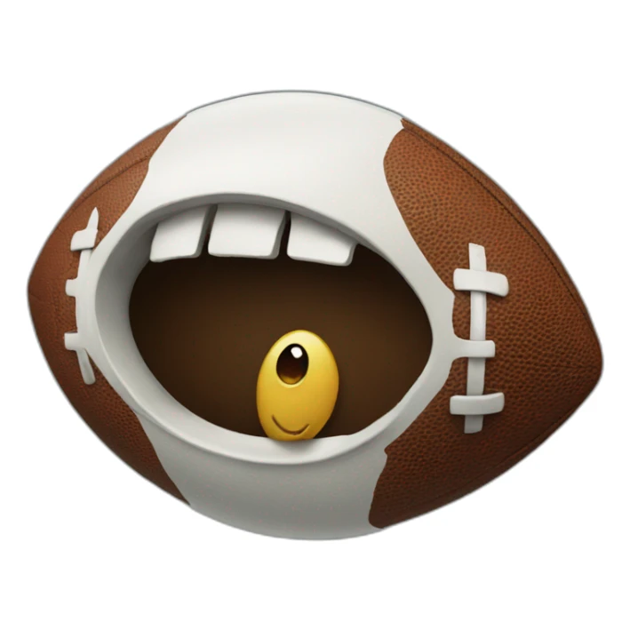 Football crying sticker